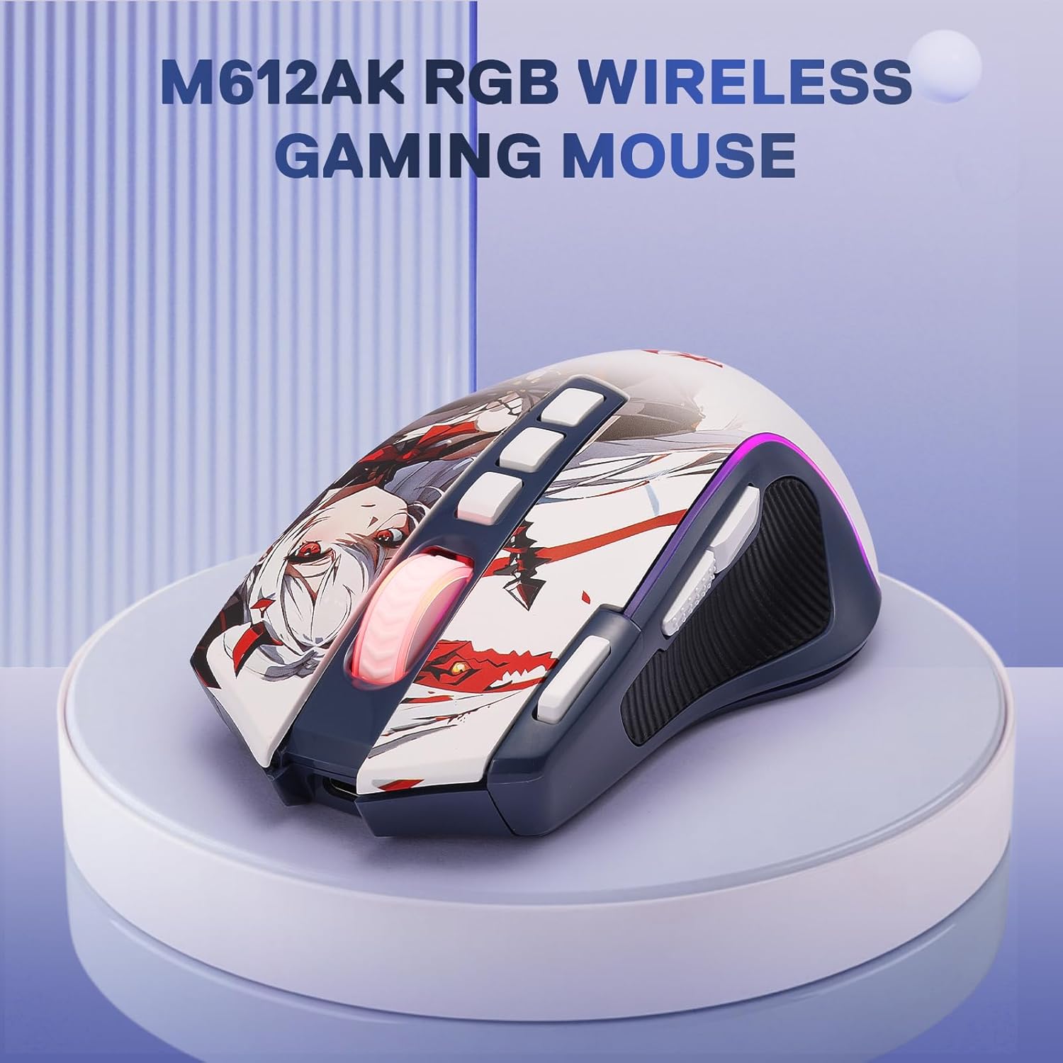 Predator Pro M612 Pro - RGB Wireless Mouse (Anime)