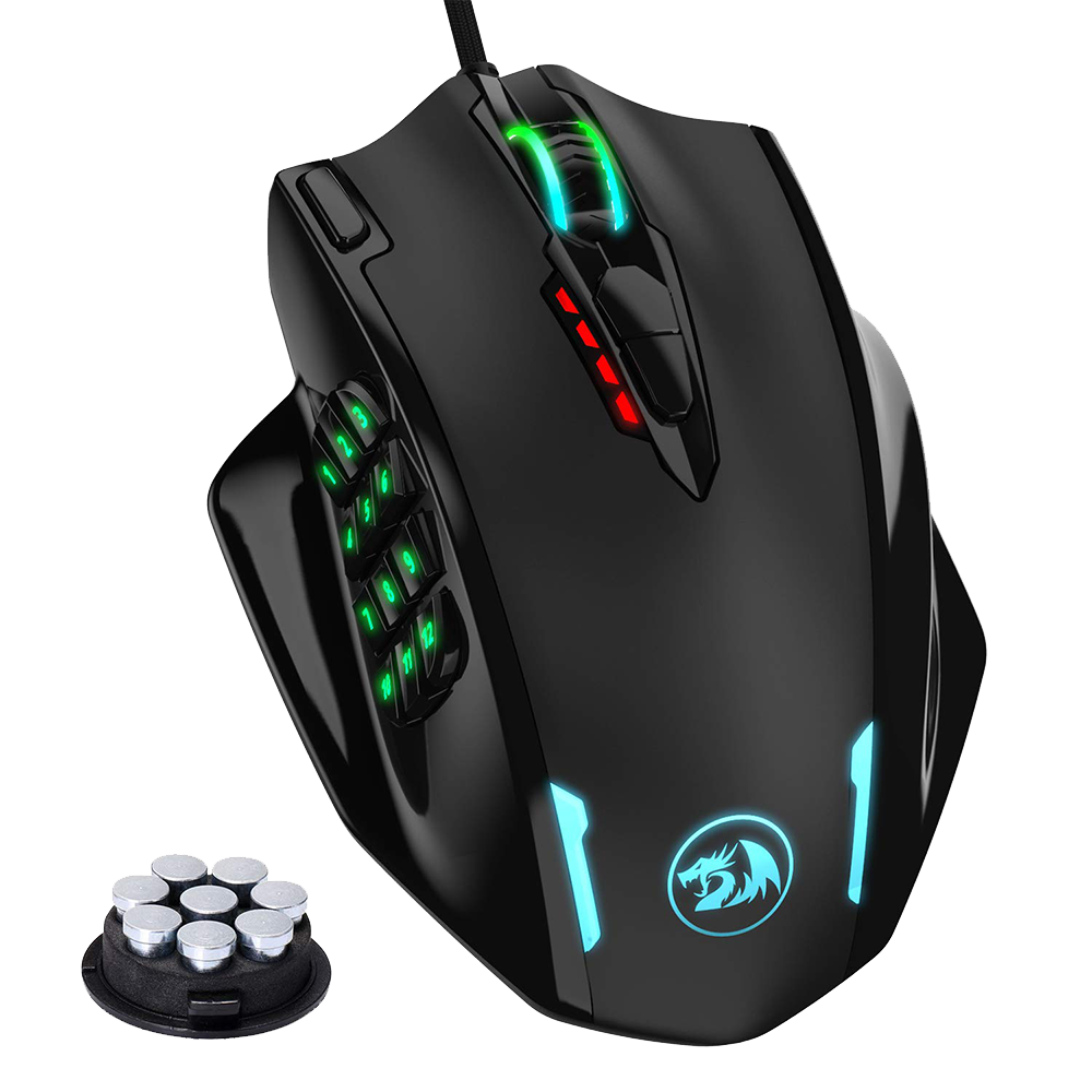 Impact M908 - RGB Wired Mouse with Weights