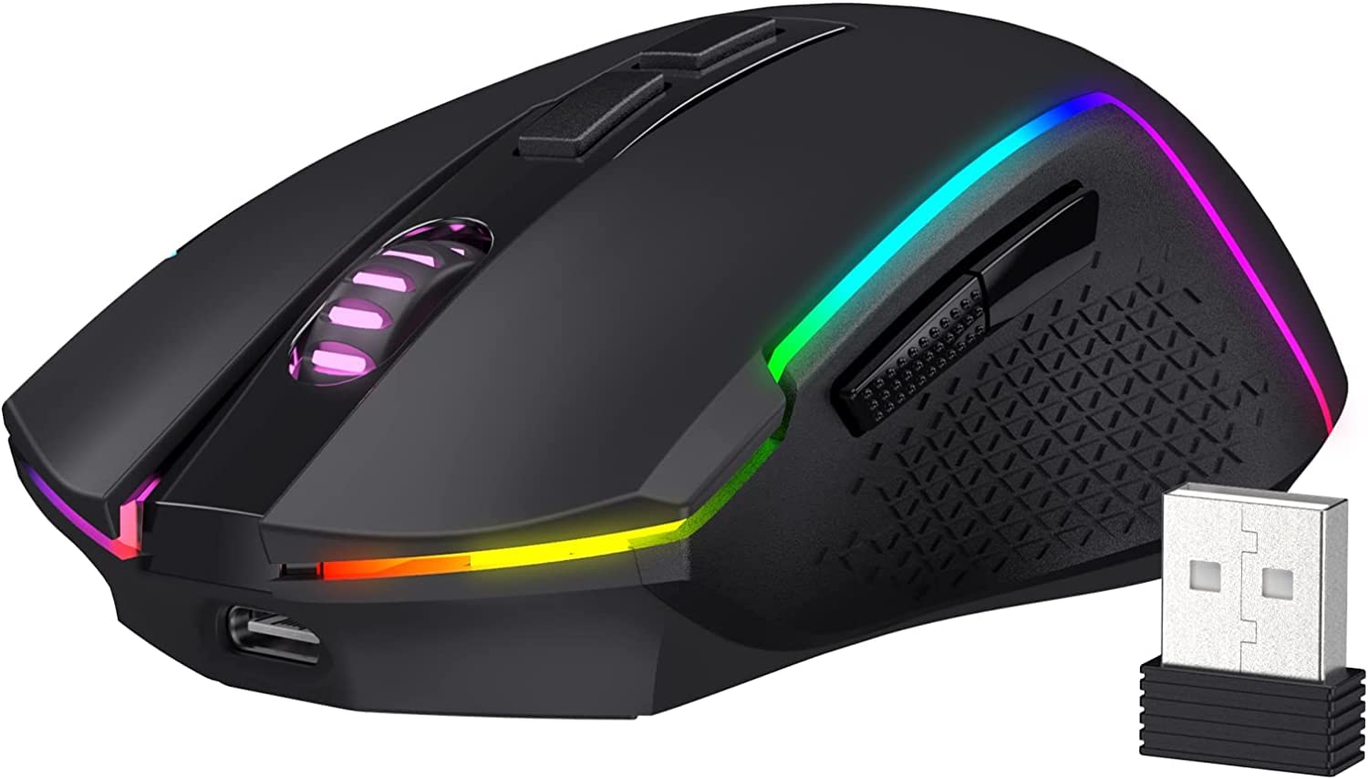 Refurbished Trident Pro M693 RGB Wired, Wireless and Bluetooth Mouse