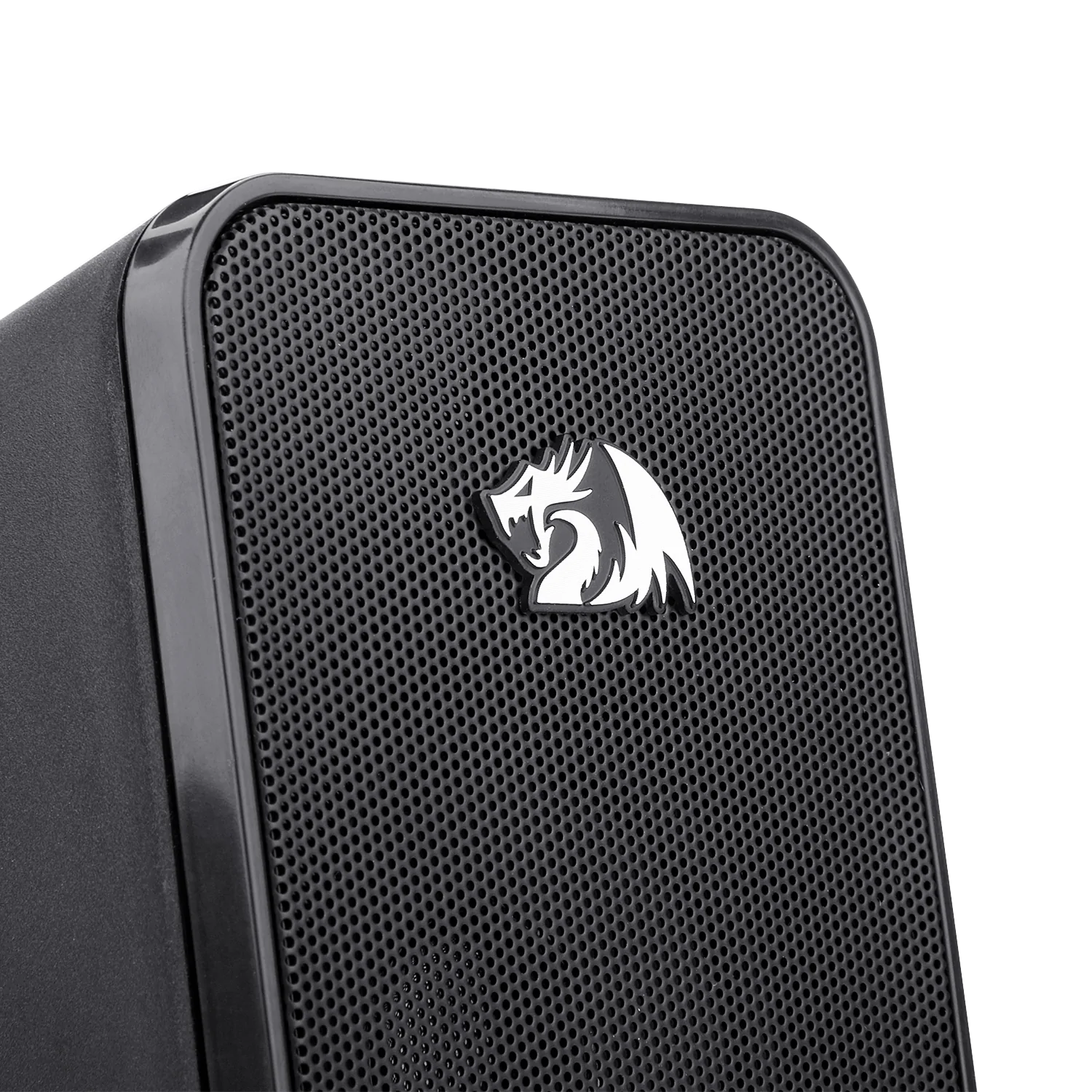 Refurbished STENTOR GS500 - 2.0 Channel Stereo Desktop Wired Gaming Computer Speaker with Red Backlight