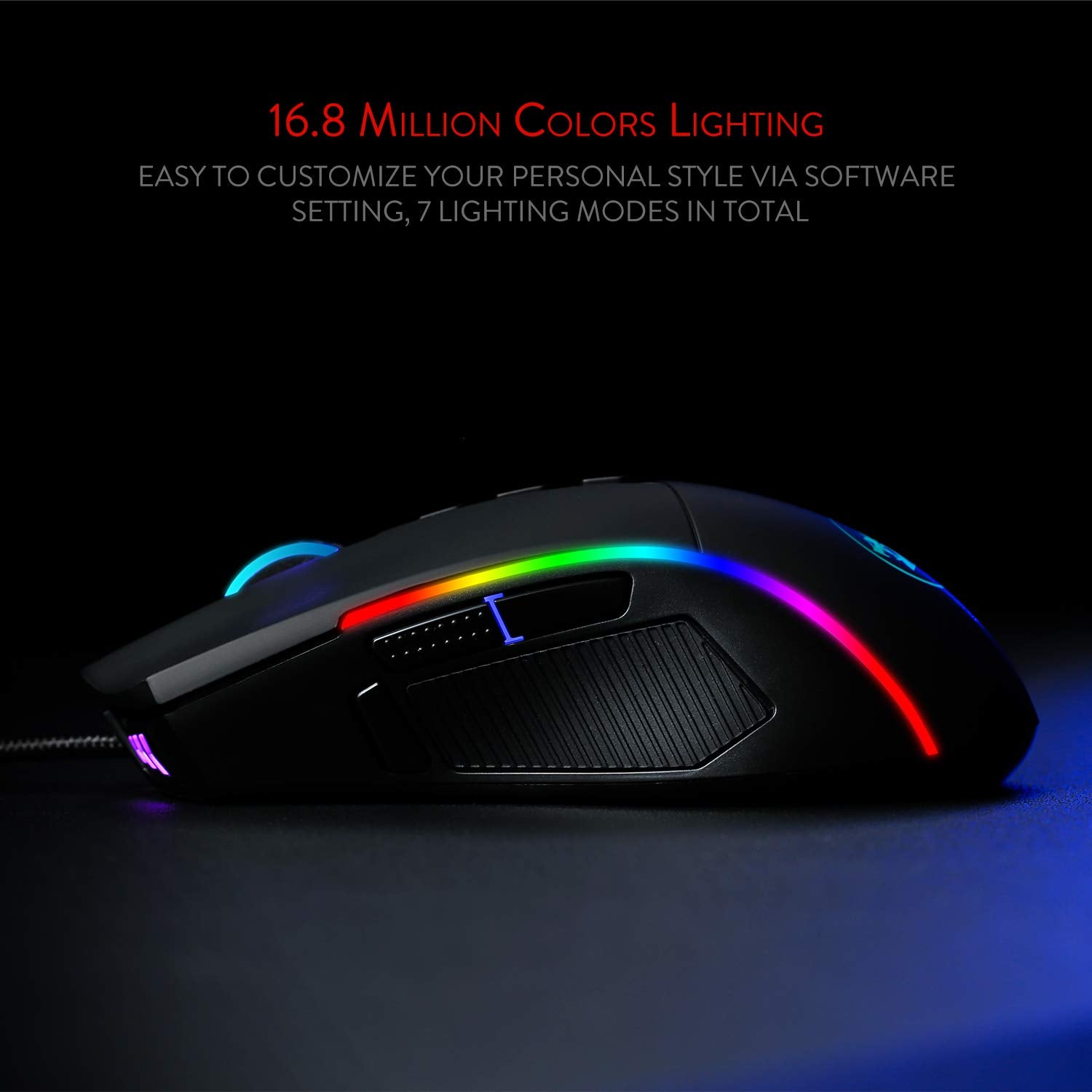 Lone Wolf 2 M721-PRO RGB Wired Mouse