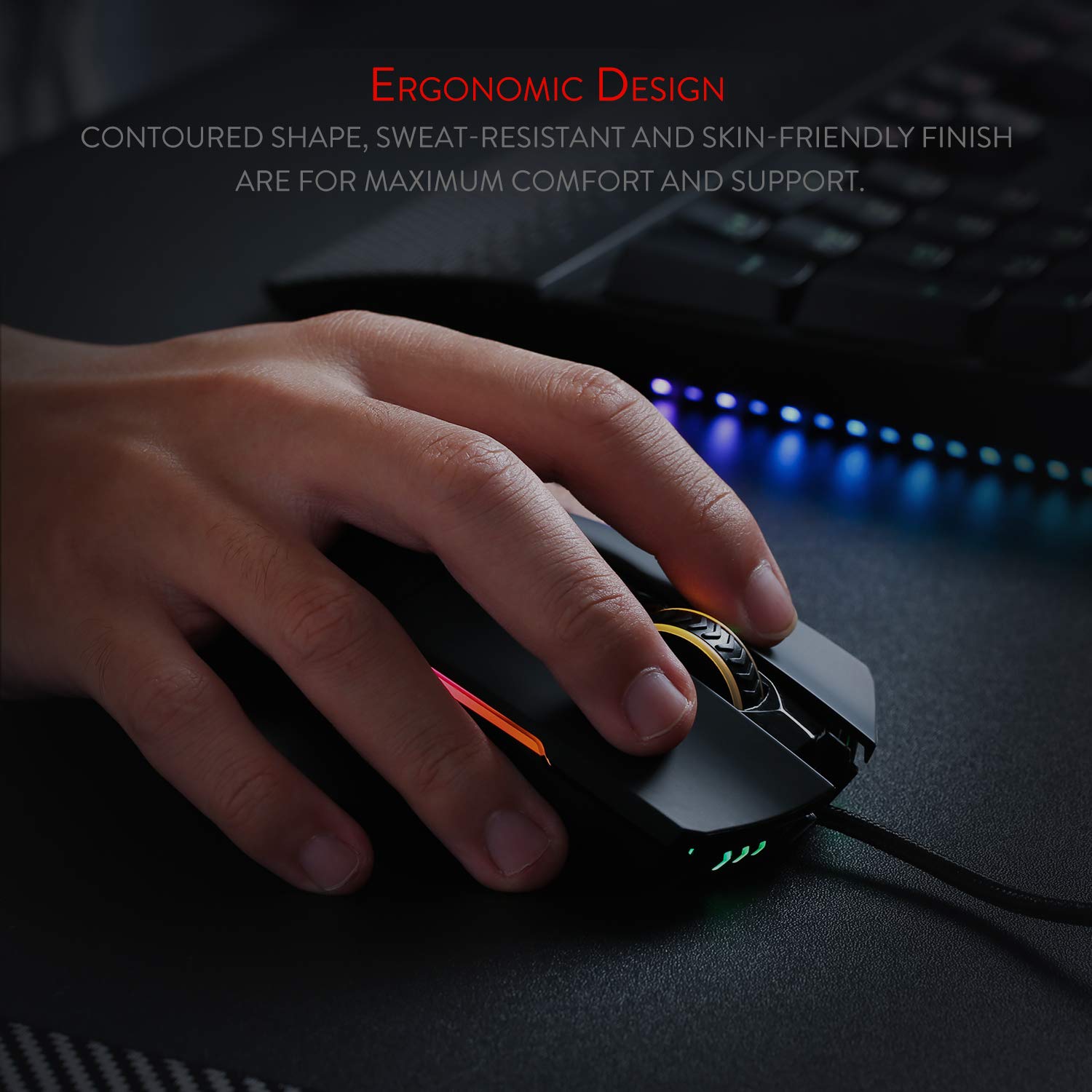 Lone Wolf 2 M721-PRO RGB Wired Mouse