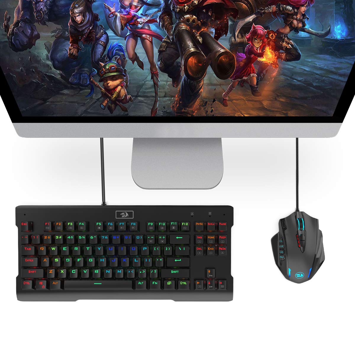 Impact M908 - RGB Wired Mouse with Weights