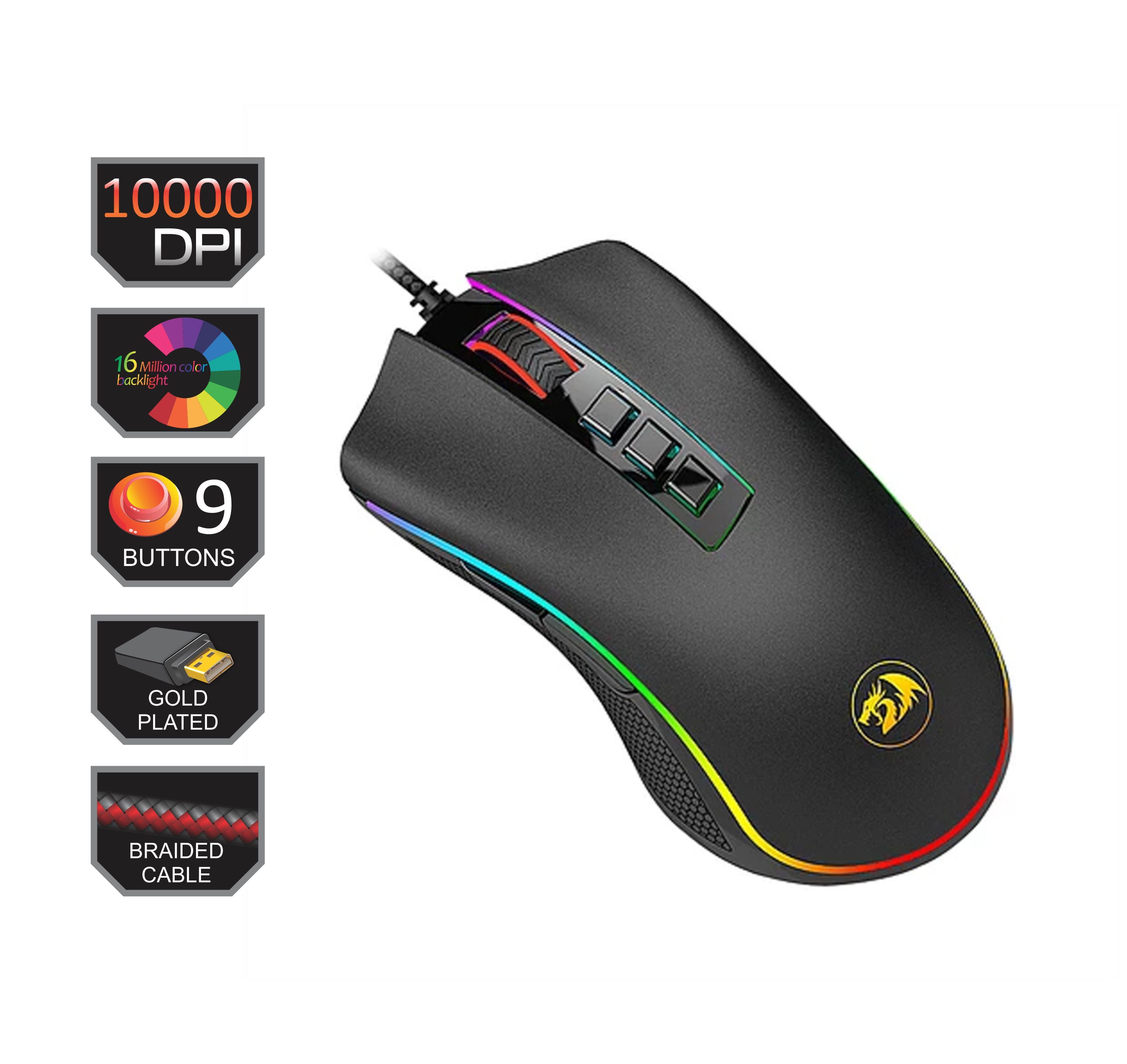 Cobra M711- 5 Adjustable DPI Levels