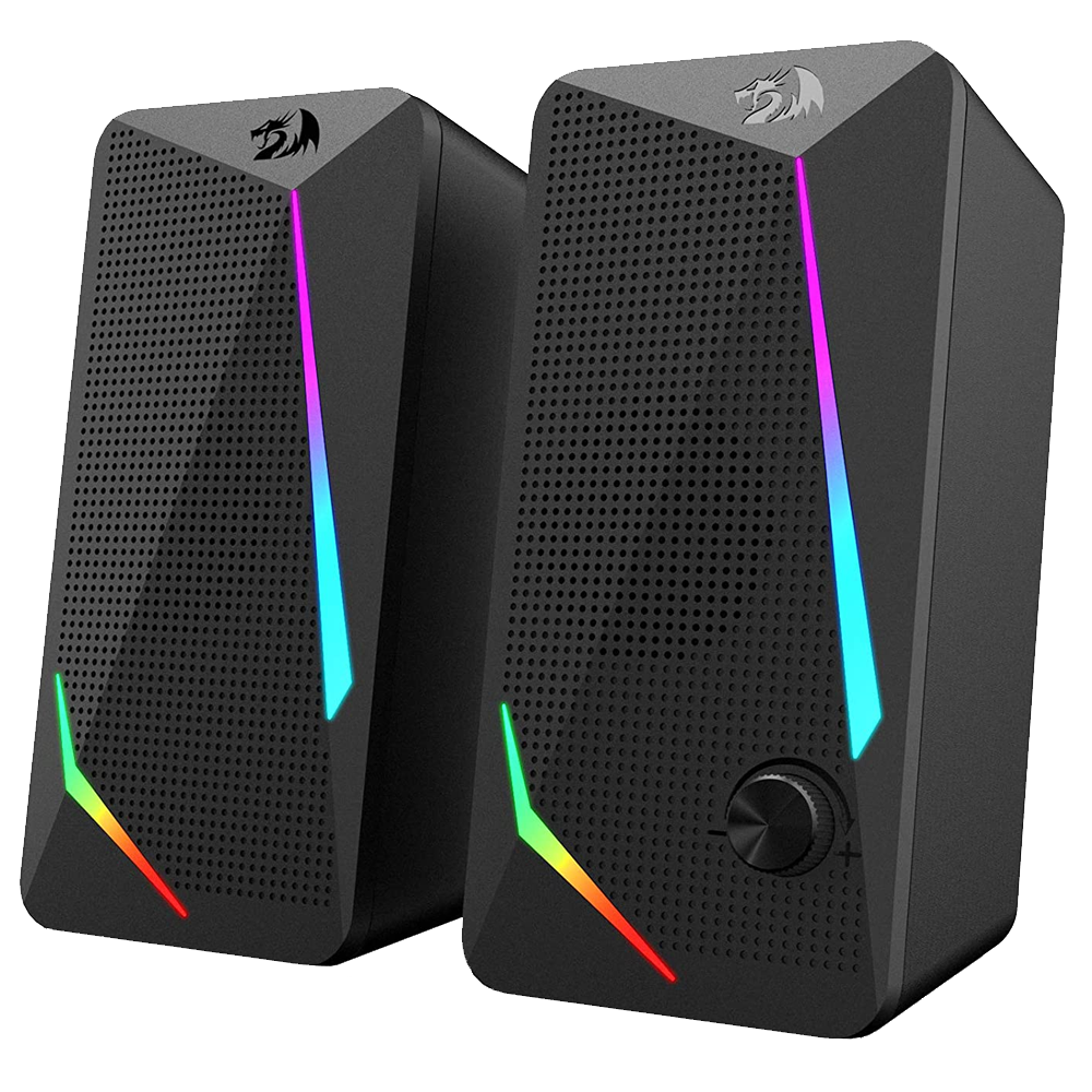 Refurbished WALTZ GS510- RGB 2.0 Channel Gaming Wired Desktop Speakers