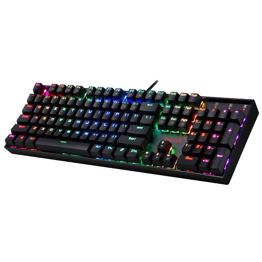 Refurbished MITRA K551 - 104 WIRED MECHANICAL KEYBOARD RGB BLACK (Blue Switch)