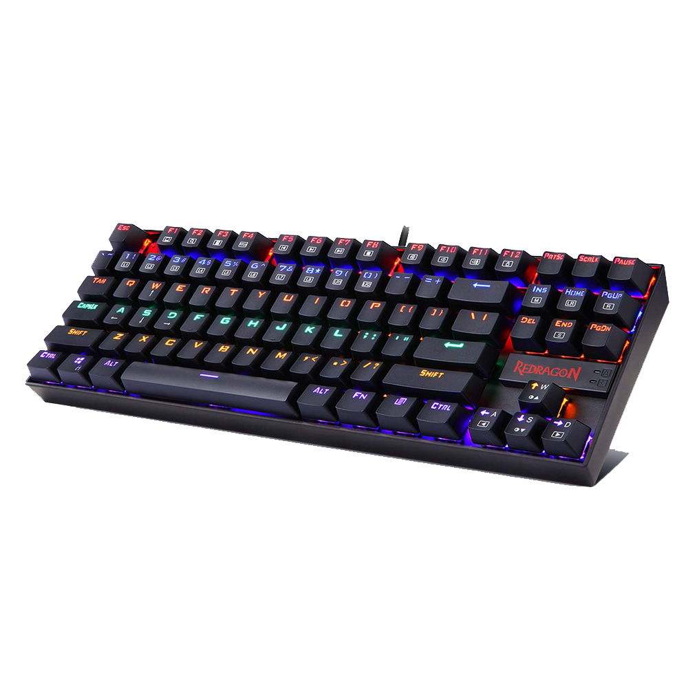 KUMARA K552 - TKL WIRED MECHNICAL KEYBAORD RAINBOW (Red Switch)
