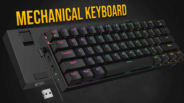 Draconic Pro K530 Pro RGB Wired / Wireless Mechanical Keyboard - Gogi Tech