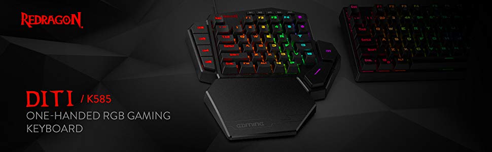 DITI K585 RGB Mechanical (Blue Switch) Gaming Keyboard