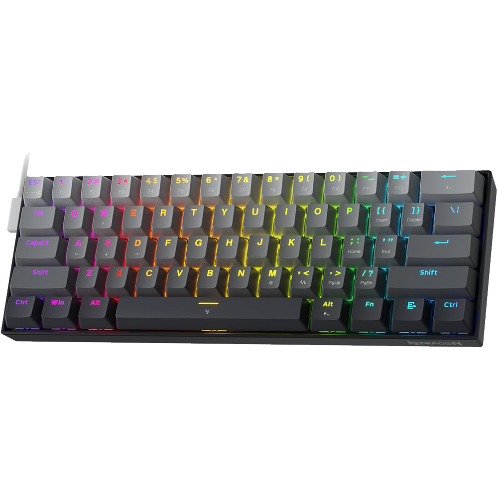 Fizz K617 60% Wired Mechanical Keyboard Mystic Grey (Magnetic Switch)