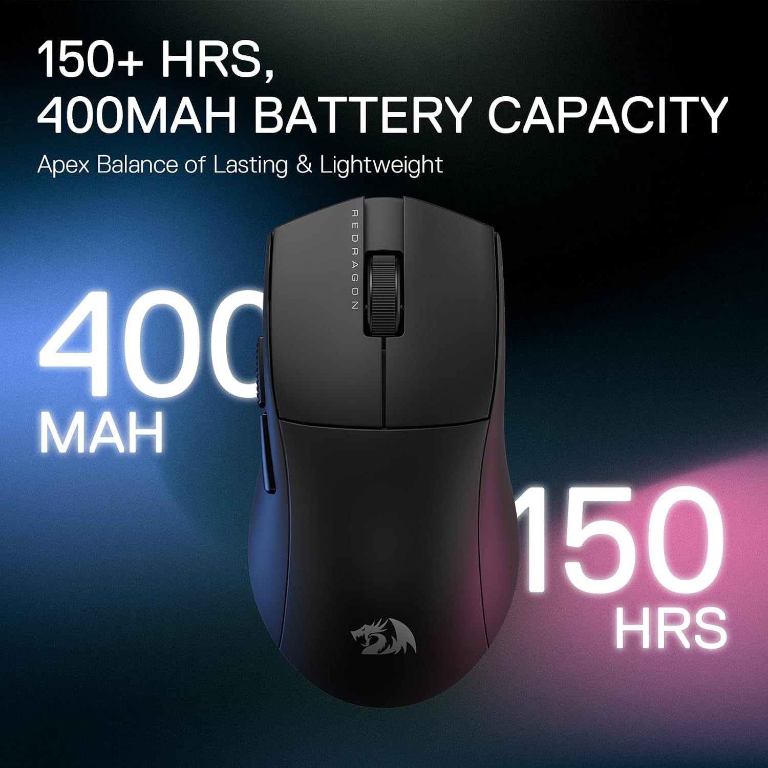 K1NG M916 PRO - Wired, Wireless and Bluetooth Mouse (Black)