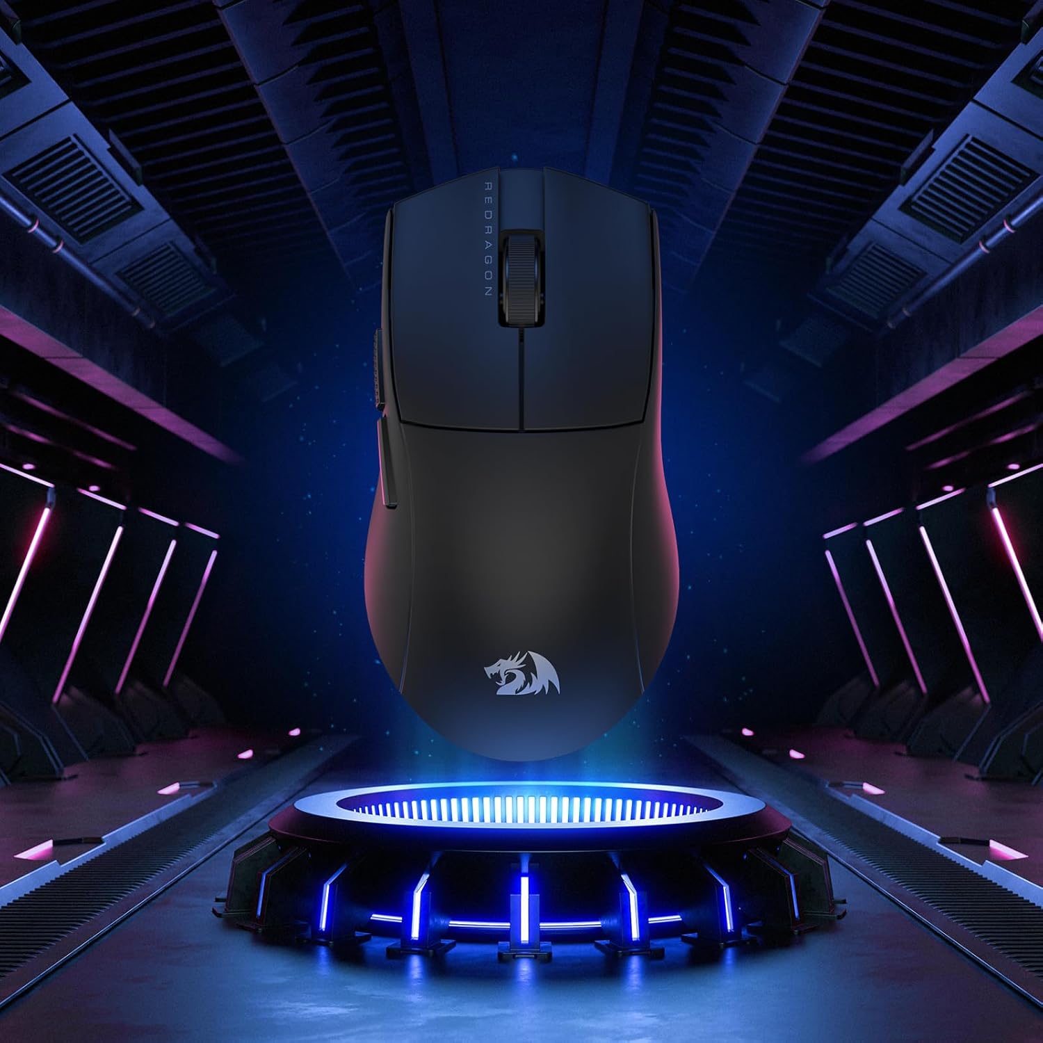 K1NG M916 PRO - Wired, Wireless and Bluetooth Mouse (Black)