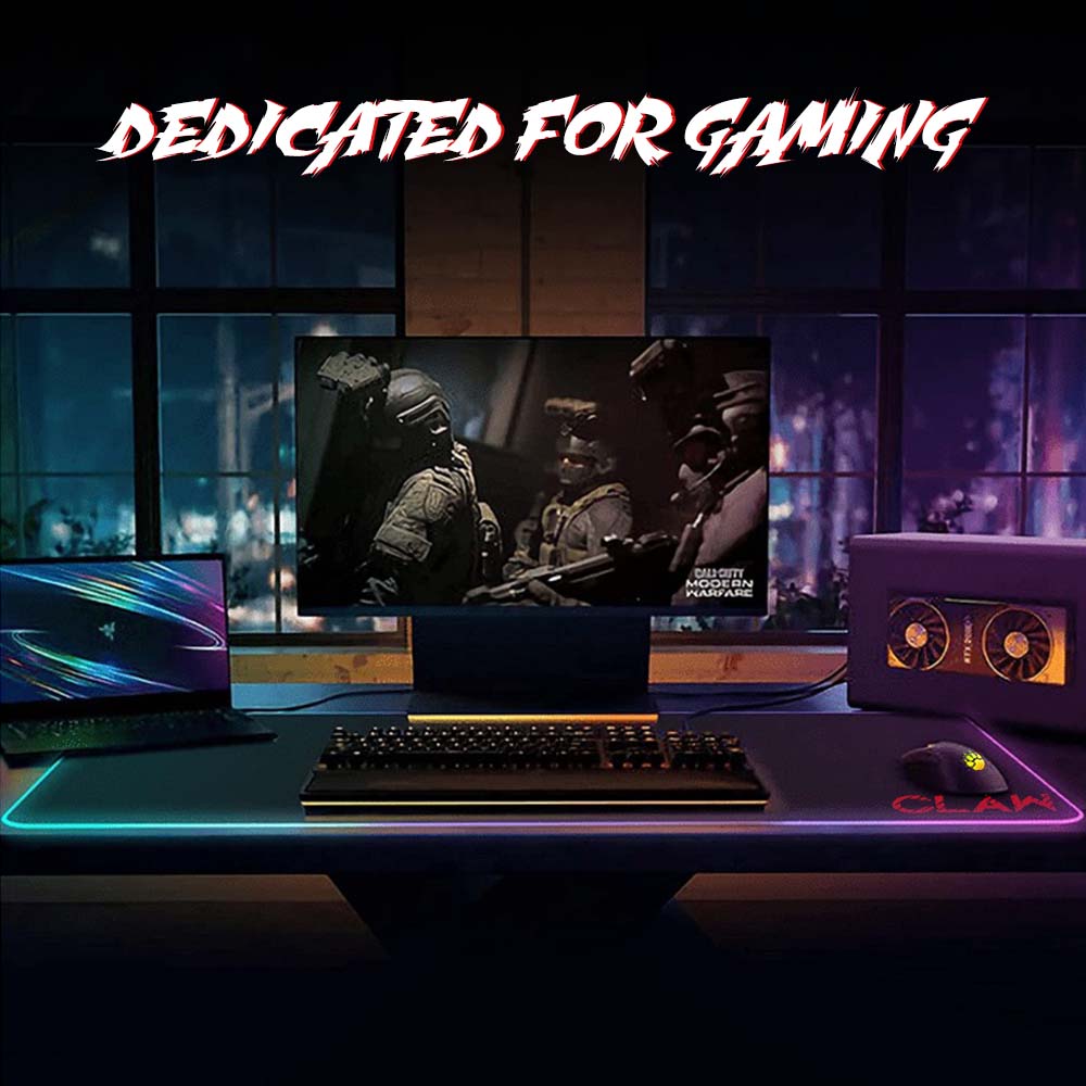 Claw Slide XXL - RGB Mouse Pad