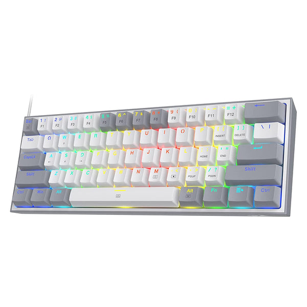 (Refurbished) K617 White And Grey (Mechanical)