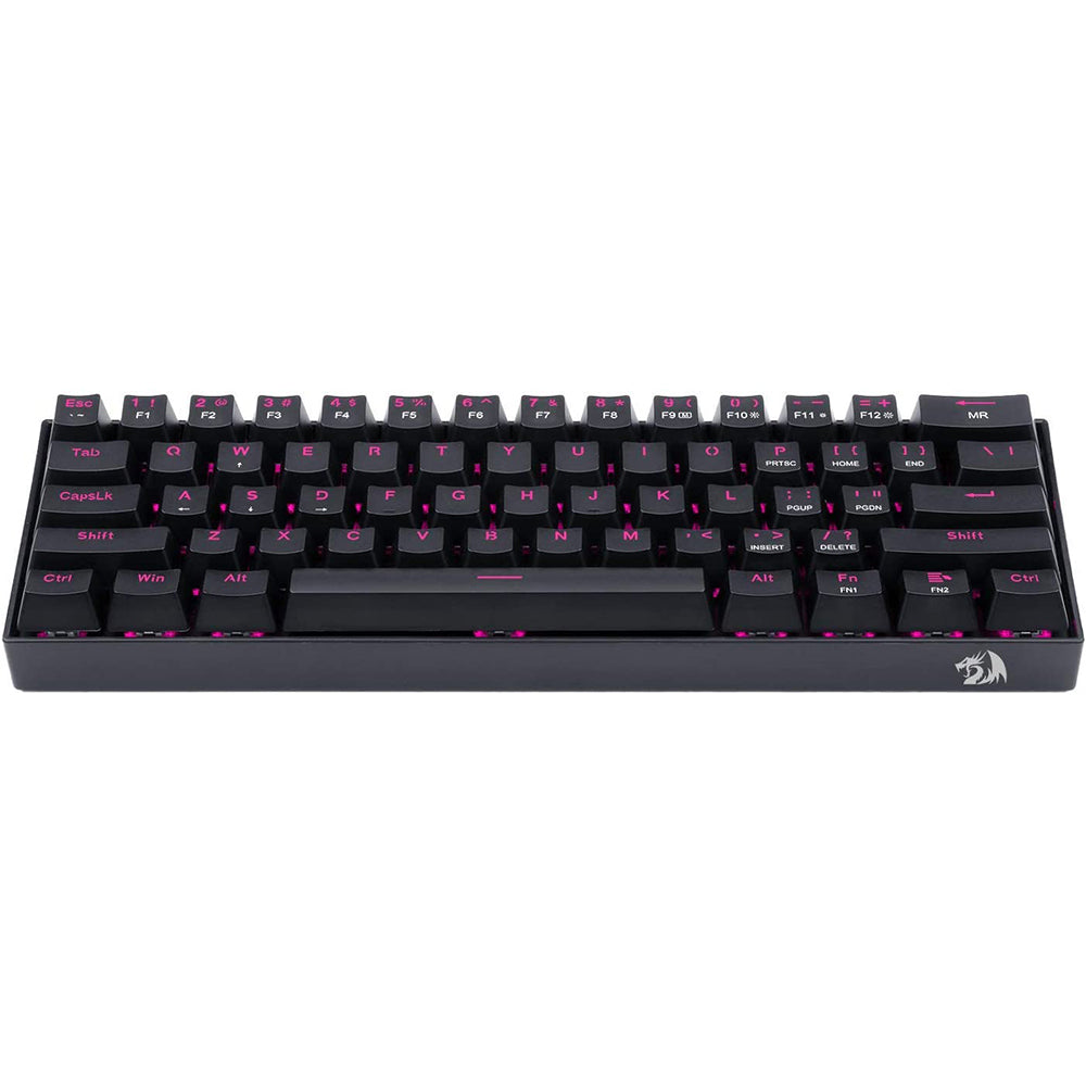 DRAGON BORN K630 - 60% Wired Mechanical Keyboard Pink LED (Brown Switch)