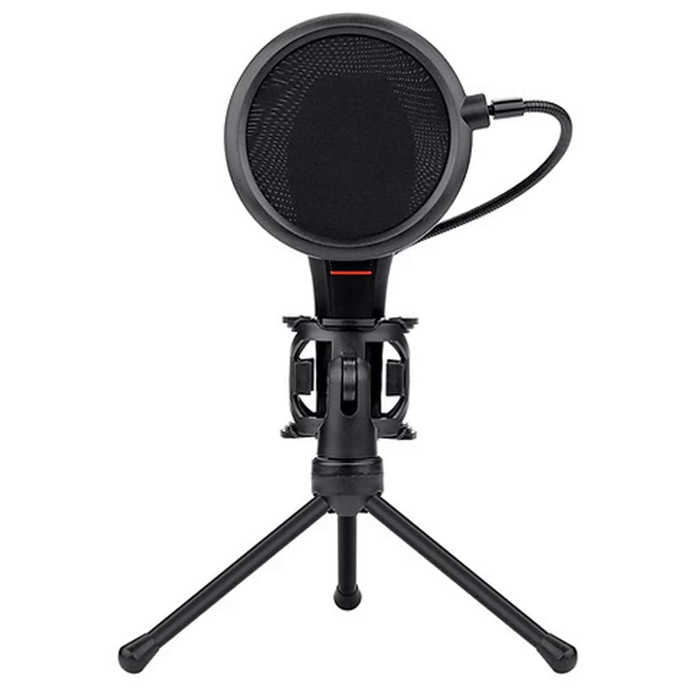 Quasar GM200 Omnidirectional USB Condenser Microphone with Tripod & Pop Filter