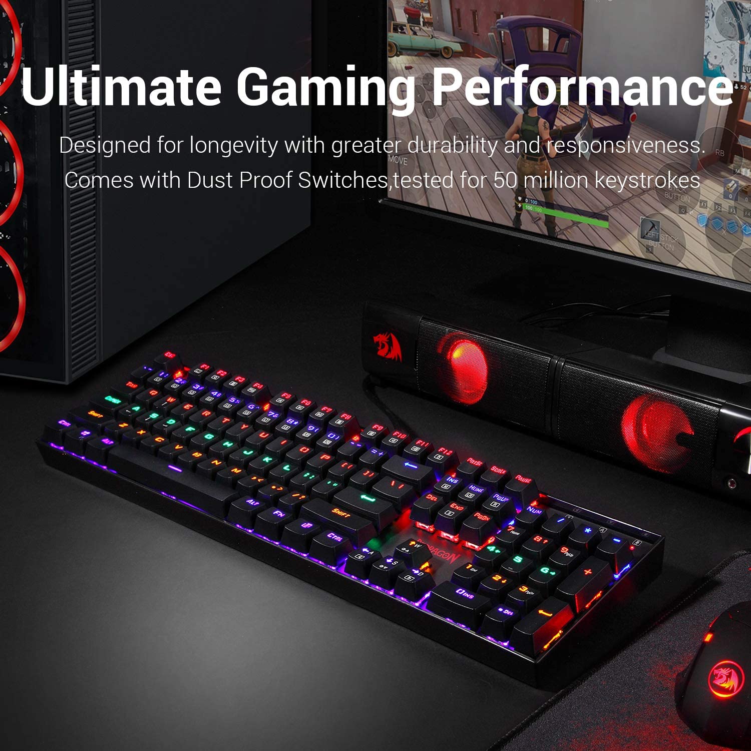 Vara K551 Rainbow- Ultimate Gaming Performance