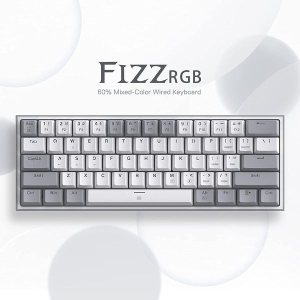 (Refurbished) K617 White And Grey (Mechanical)
