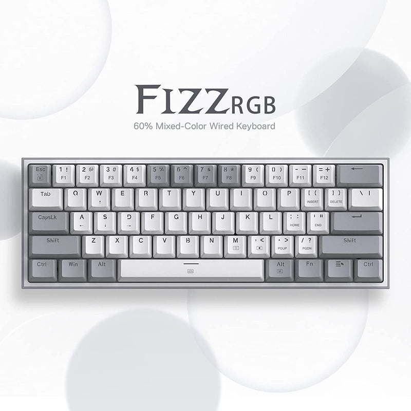 (Refurbished) K617 White And Grey (Mechanical)