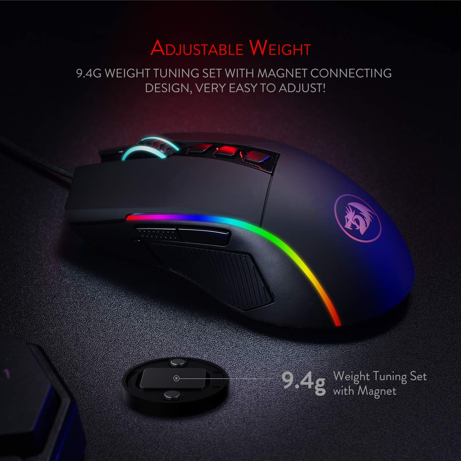 Lone Wolf 2 ‎M721-PRO RGB Wired Mouse
