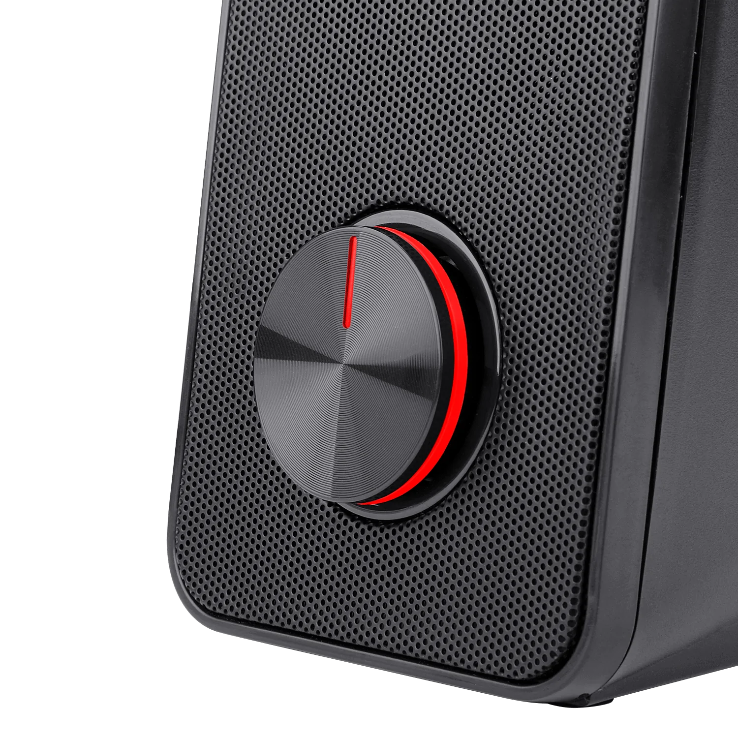 STENTOR GS500 - 2.0 Channel Stereo Desktop Wired Gaming Computer Speaker with Red Backlight
