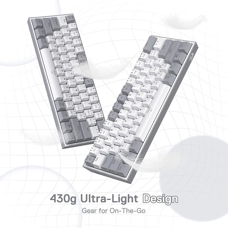 (Refurbished) K617 White And Grey (Mechanical)