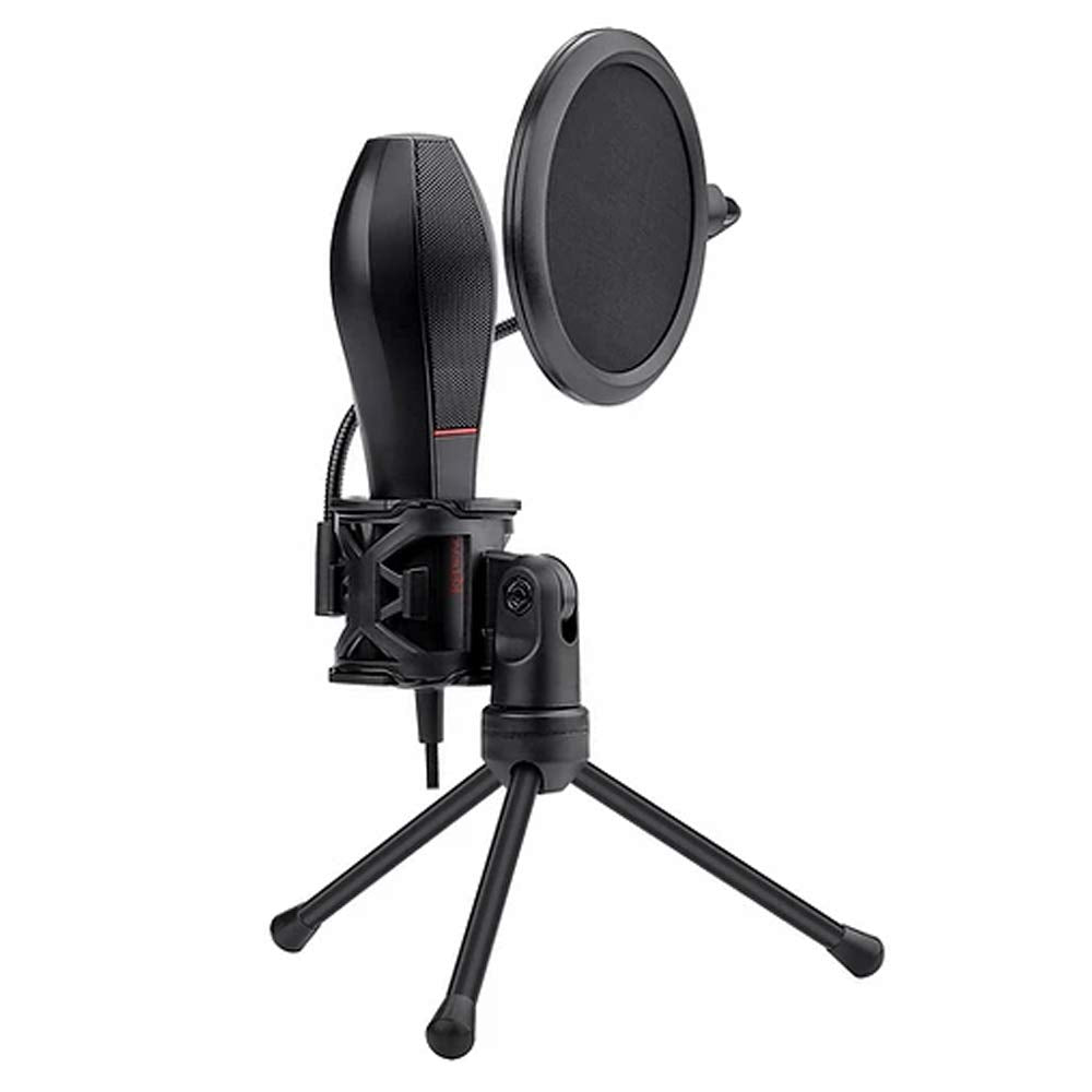 Quasar GM200 Omnidirectional USB Condenser Microphone with Tripod & Pop Filter