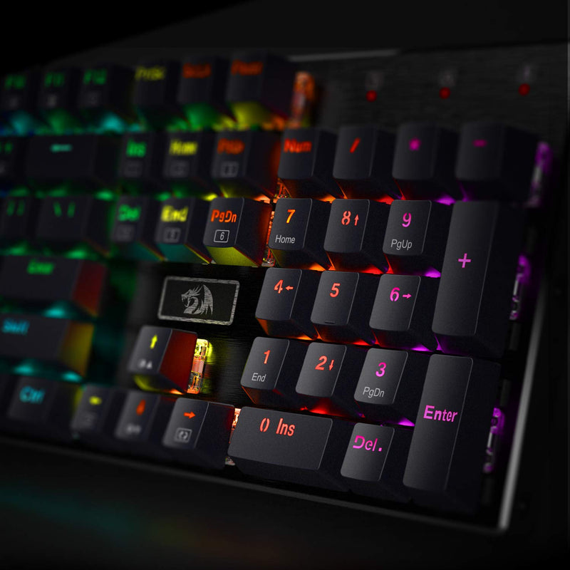 Devarajas K556 - 104 Keys Wired Mechanical Keyboard (Brown Switch)