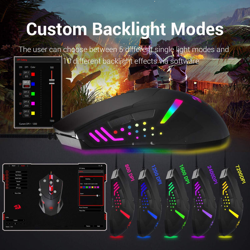(Refurbished) CENTROPHORUS M601 RGB