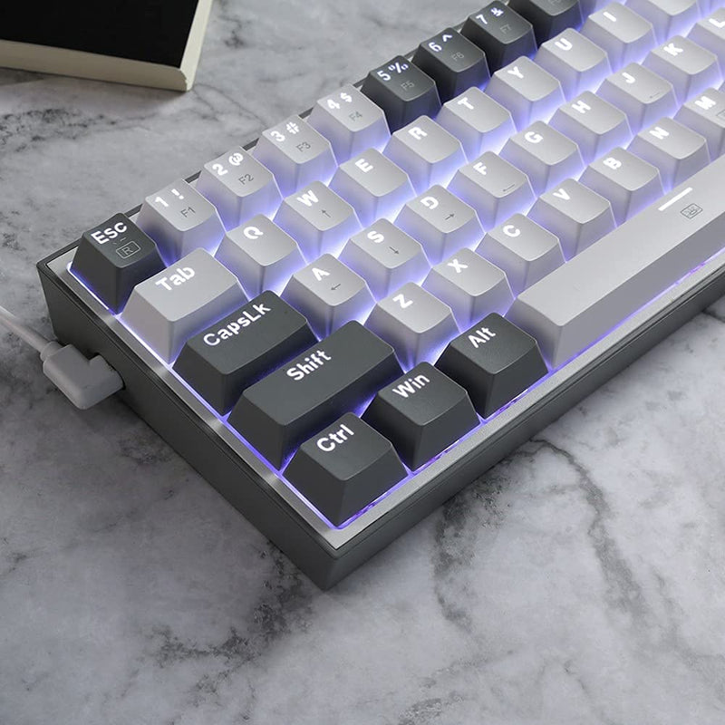 (Refurbished) K617 White And Grey (Mechanical)