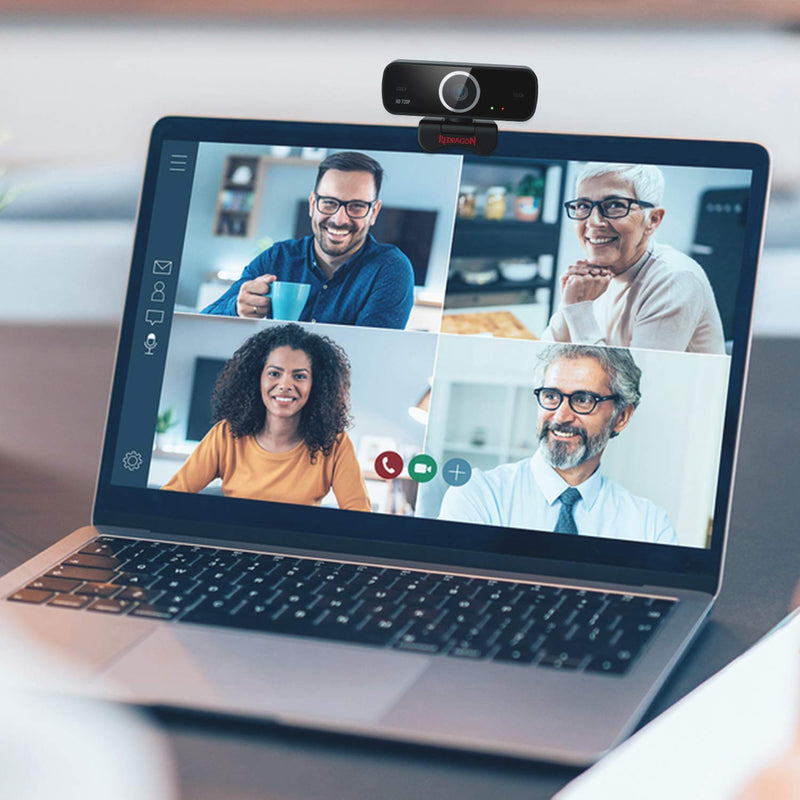 (Refurbished) FOBOS GW600 720P Webcam with Built-in Dual Microphone