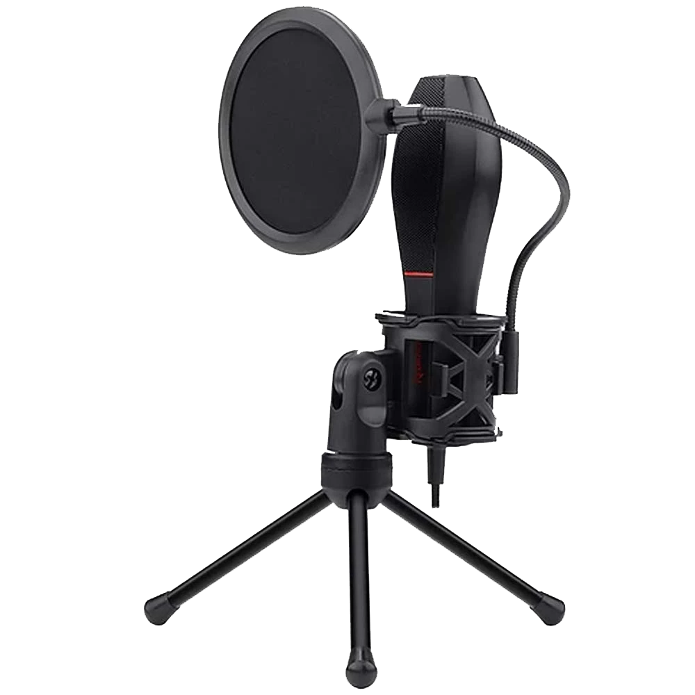 Quasar GM200 Omnidirectional USB Condenser Microphone with Tripod & Pop Filter
