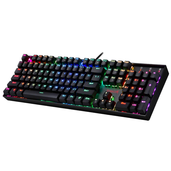 MITRA K551 - 104 WIRED MECHANICAL KEYBOARD RGB BLACK (Blue Switch)