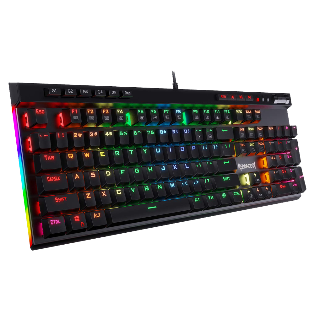 Vata K580 - 104 Anti Ghosting Keys Wired Mechanical Keyboard (Blue Switch)
