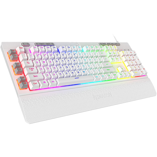 Shiva K512- Wired Membrane Keyboard RGB White