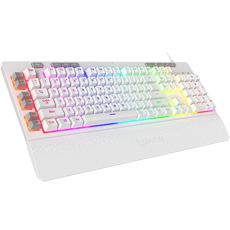 Shiva K512- Wired Membrane Keyboard RGB White