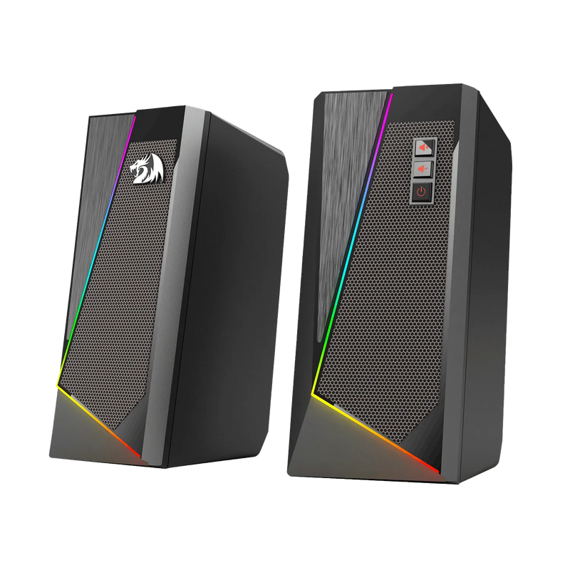 (Refurbished) ANVIL GS520 - RGB 2.0 Channel Gaming Wired Desktop Speakers